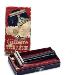 Vintage Gillette Tech Safety Razor